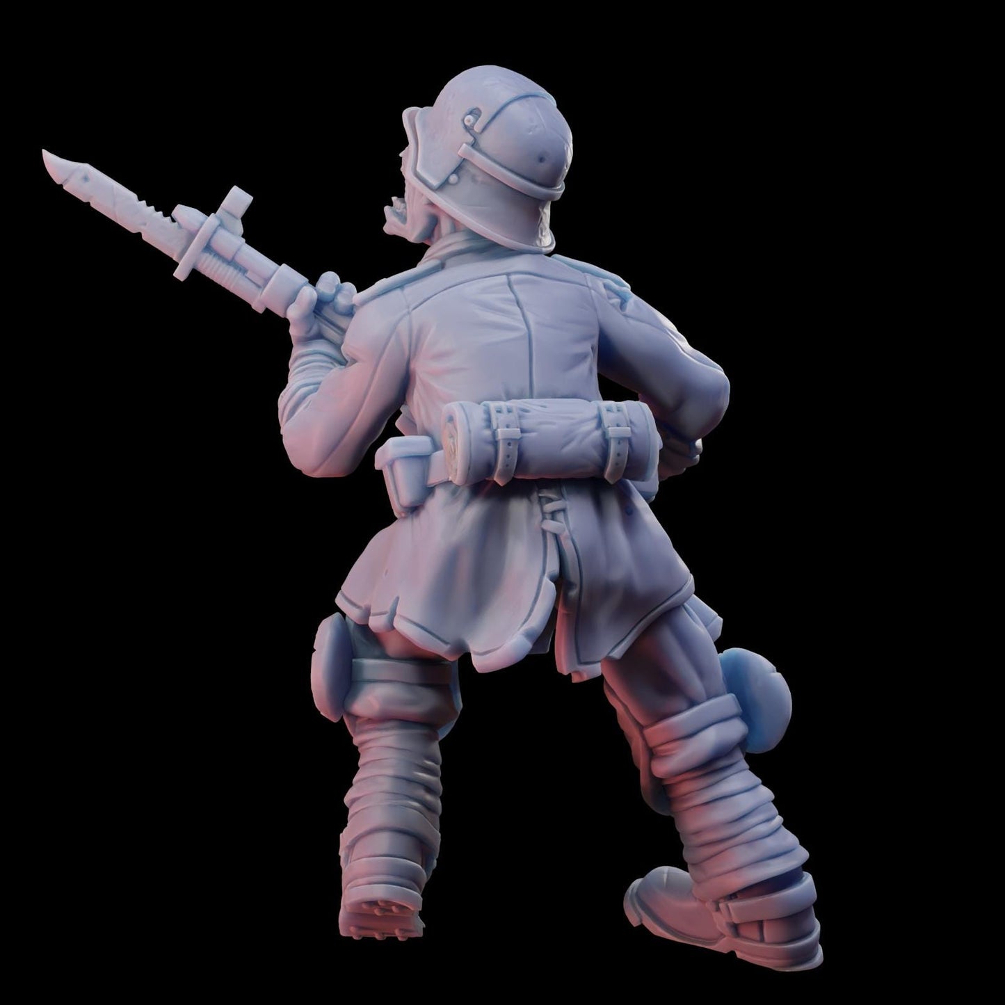 Stormforge Miniatures Heretic Ghoul 03 - Trench  Compatible (Custom Order) - product image 4 of 4