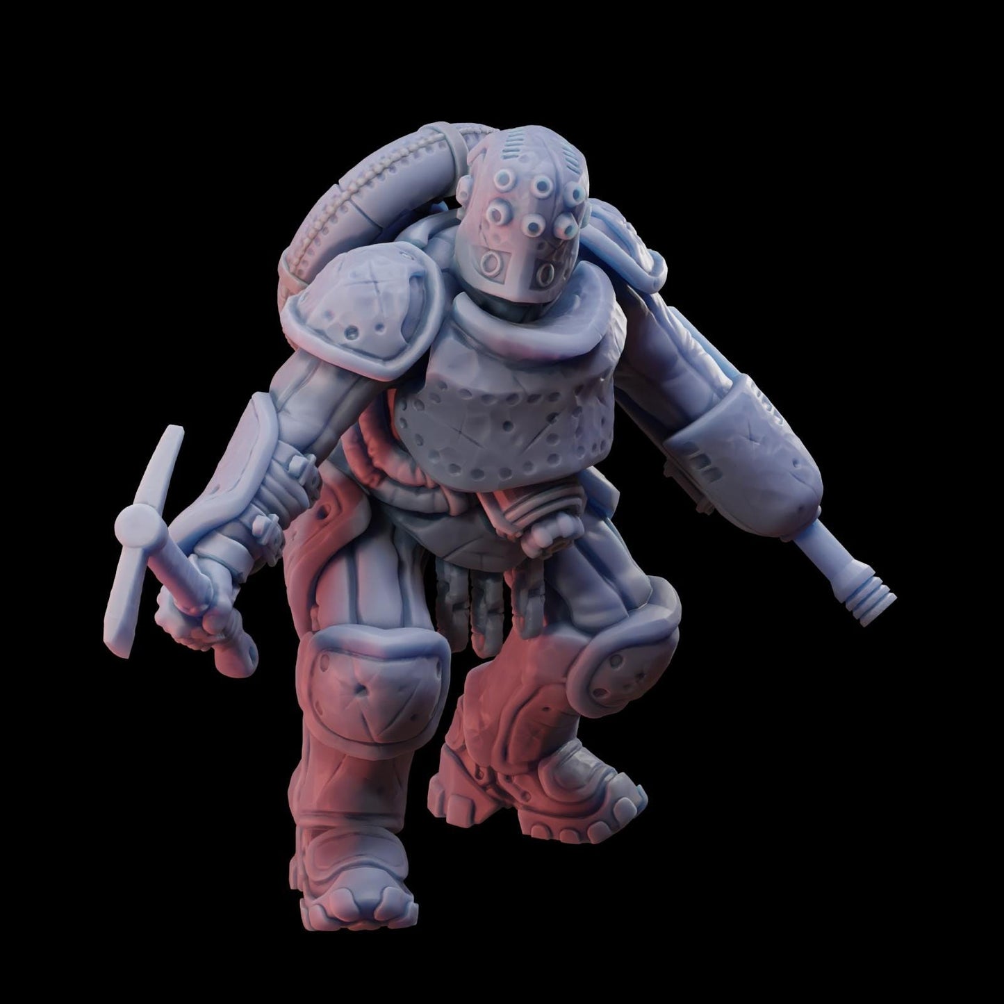 Stormforge Miniatures Heretic Cultist Raider 01 - Trench  Compatible (Custom Order) - product image 1 of 3