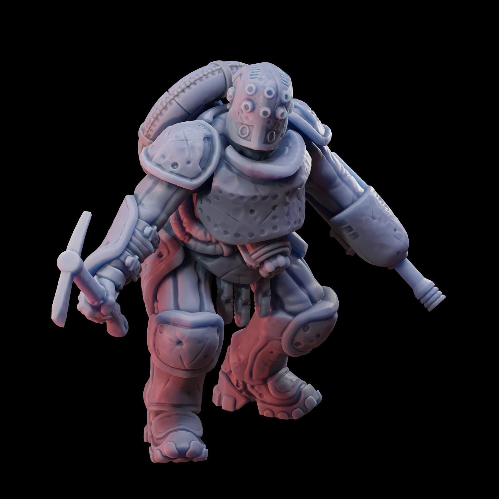 Stormforge Miniatures Heretic Cultist Raider 01 - Trench  Compatible (Custom Order) - product image 1 of 3