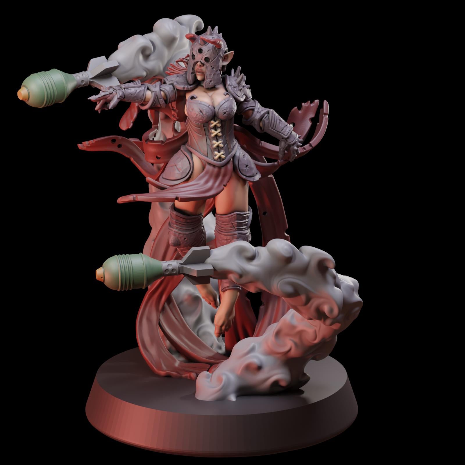 Stormforge Miniatures Heretic Hexe - Trench  Compatible (Custom Order) - product image 3 of 5