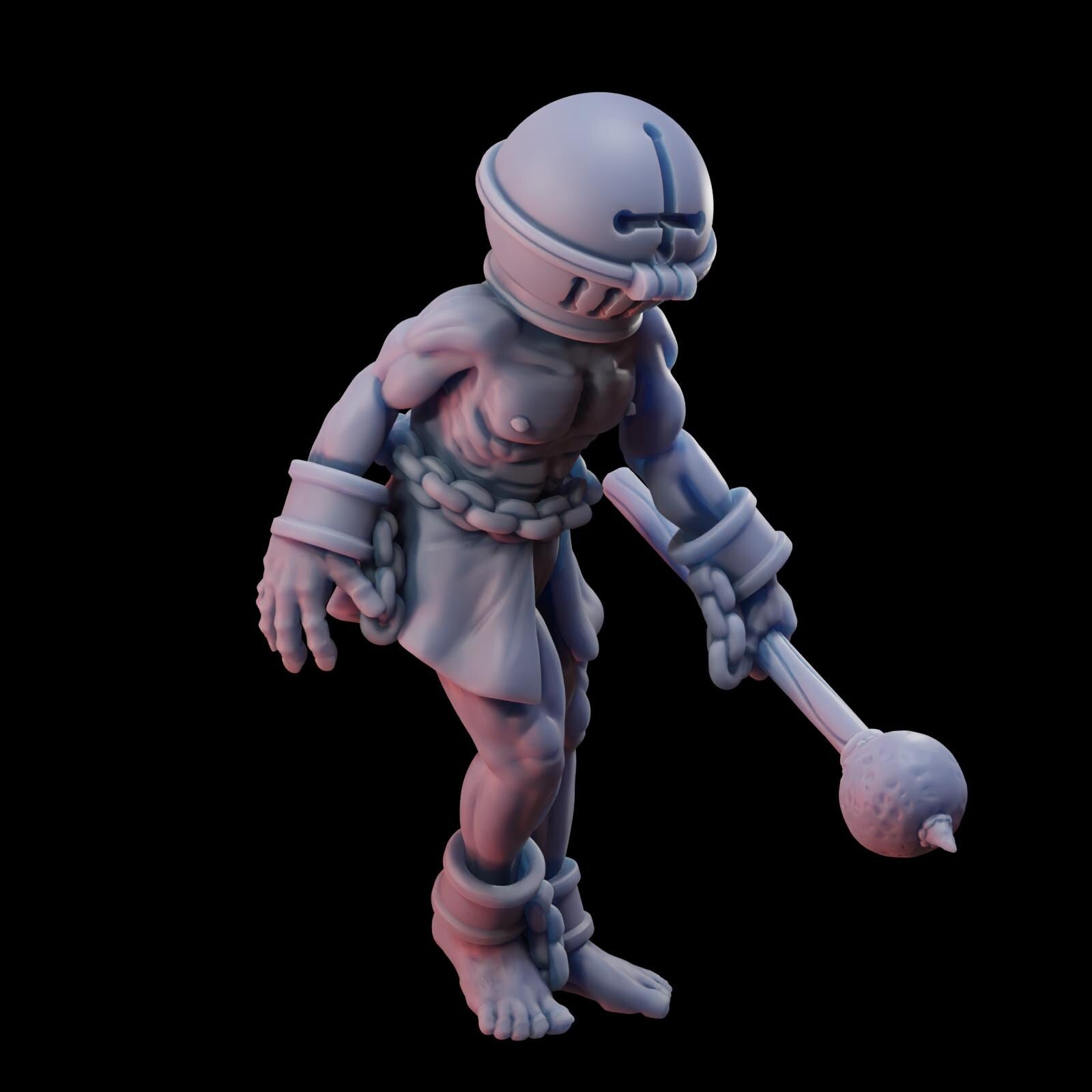 Stormforge Miniatures Heretic Slave 01 - Trench  Compatible (Custom Order) - product image 2 of 2