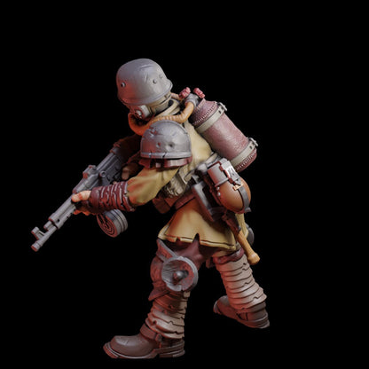 Stormforge Miniatures Heretic Marine 03 - Trench  Compatible (Custom Order) - product image 3 of 6