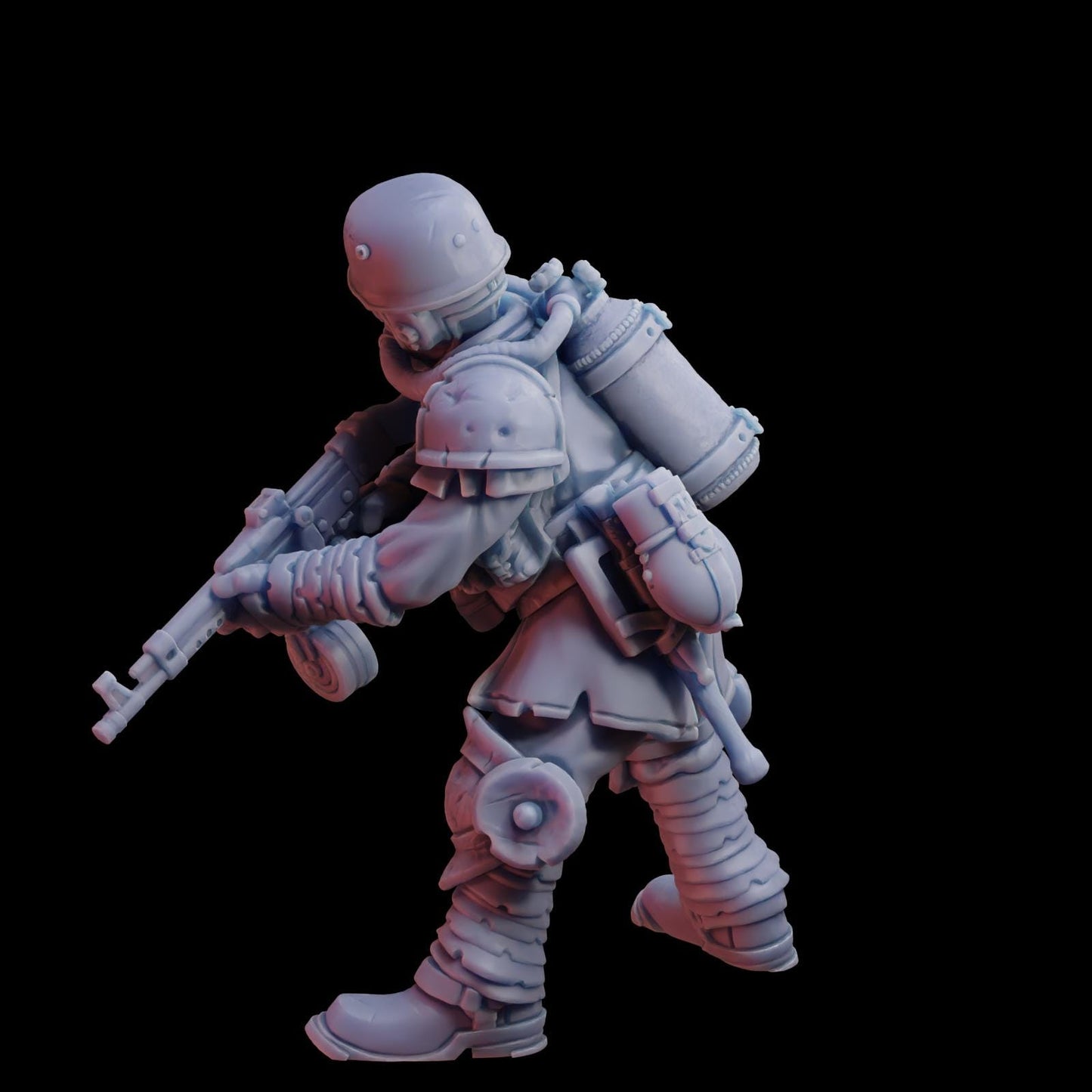 Stormforge Miniatures Heretic Marine 03 - Trench  Compatible (Custom Order) - product image 5 of 6