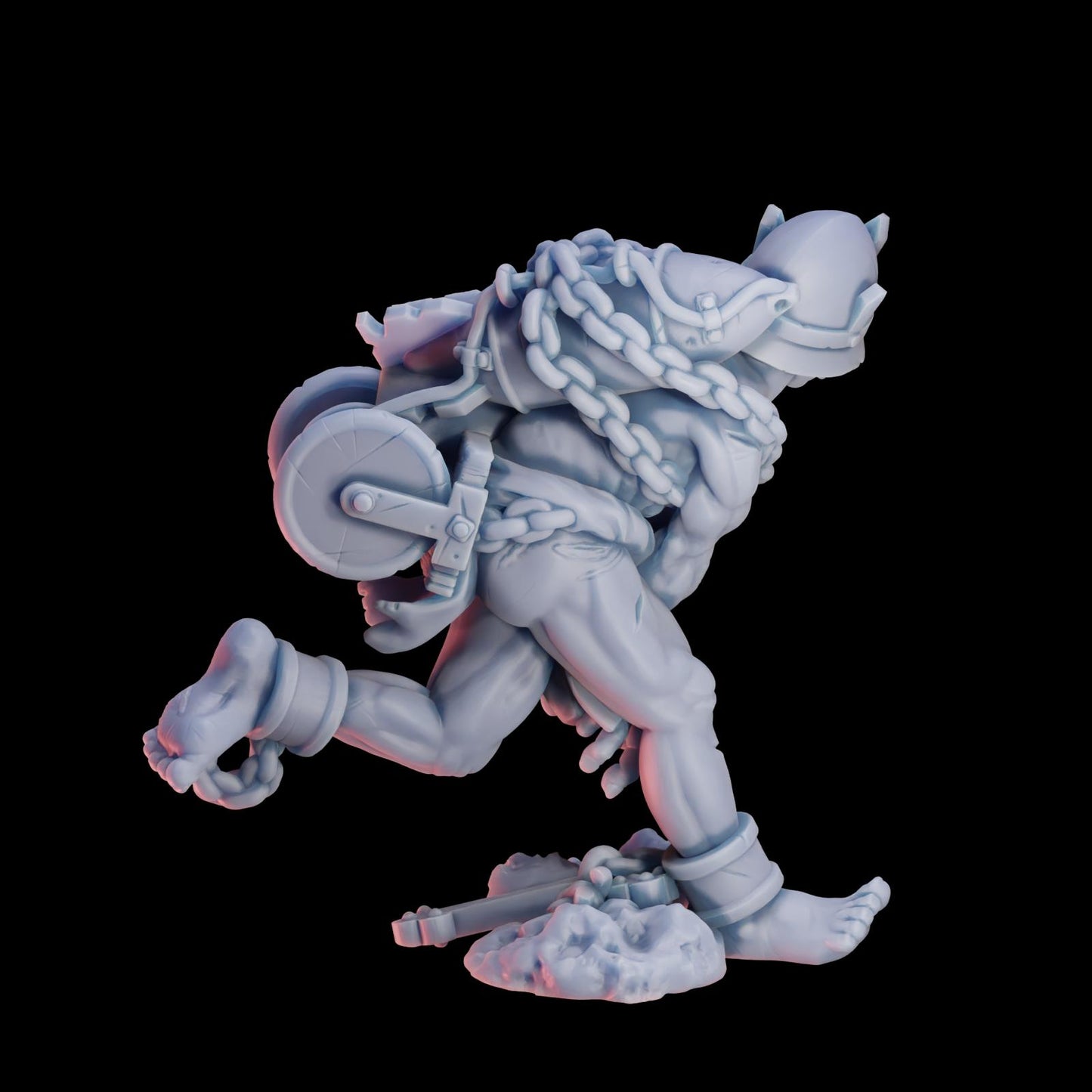 Stormforge Miniatures Heretic Boomer 02 - Trench  Compatible (Custom Order) - product image 4 of 5