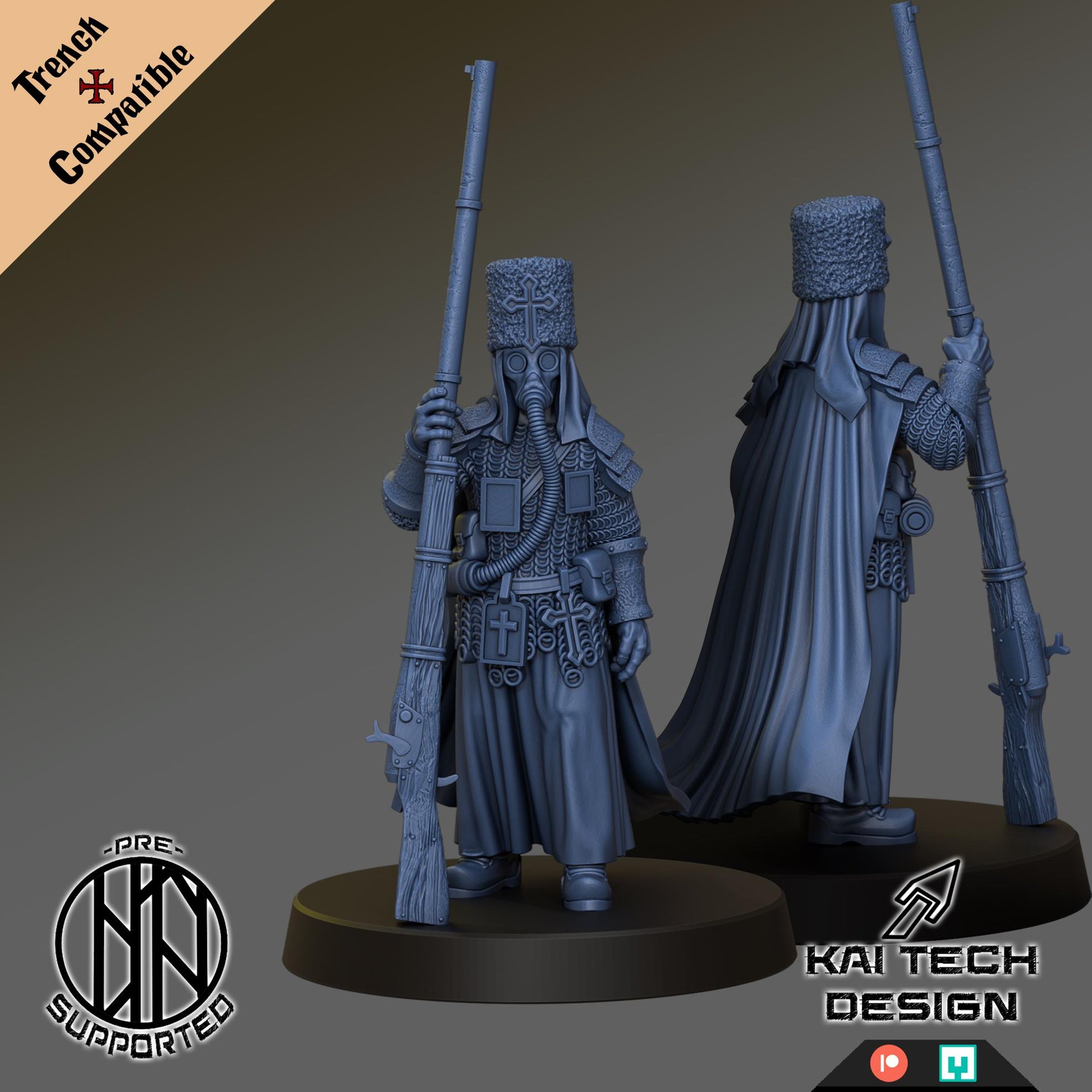 Kaitech Pilgrims Punt Castigator - Trench Compatible (Custom Order) - product image 1 of 2