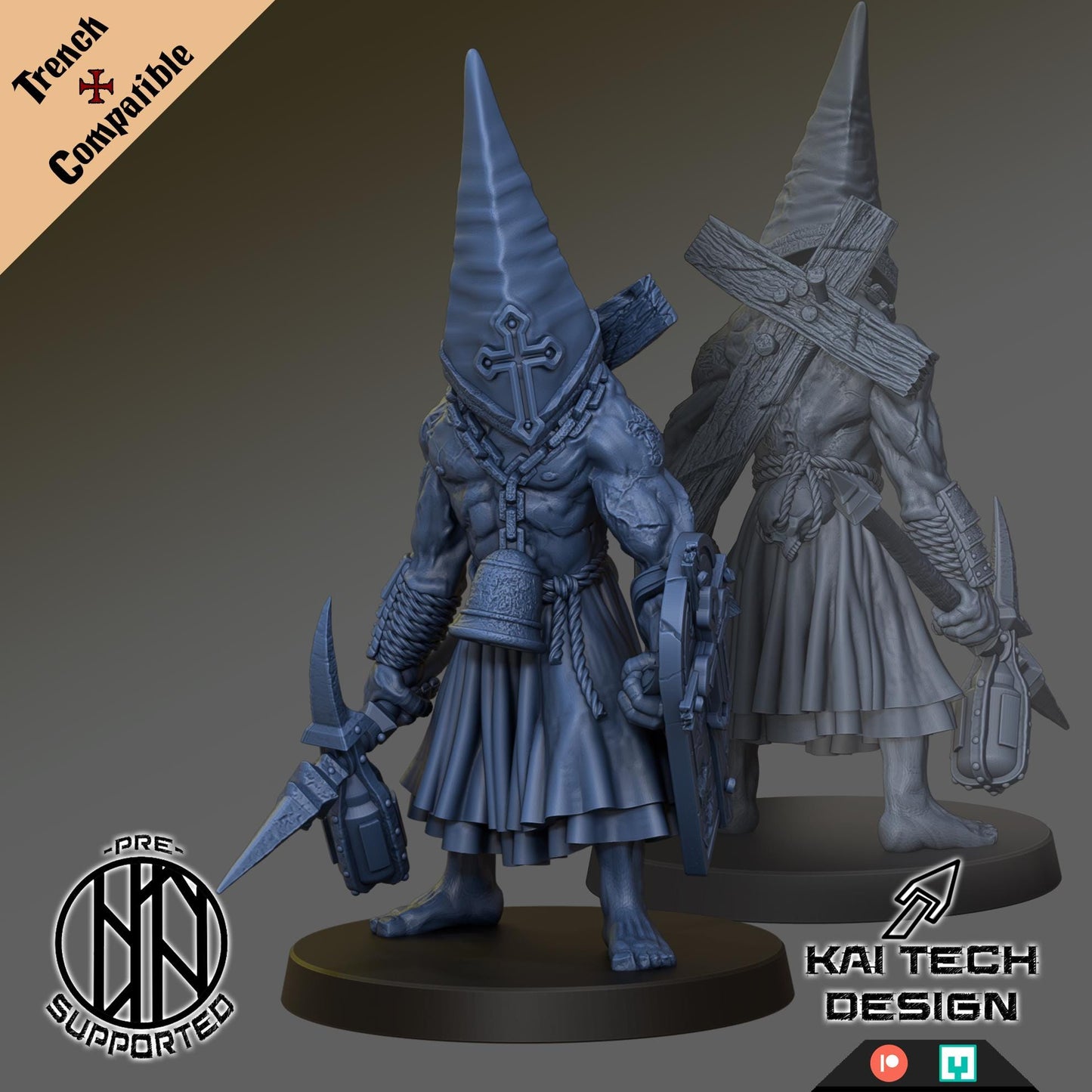 Kaitech Pilgrims Communicant - Trench  Compatible (Custom Order) - product image 1 of 2