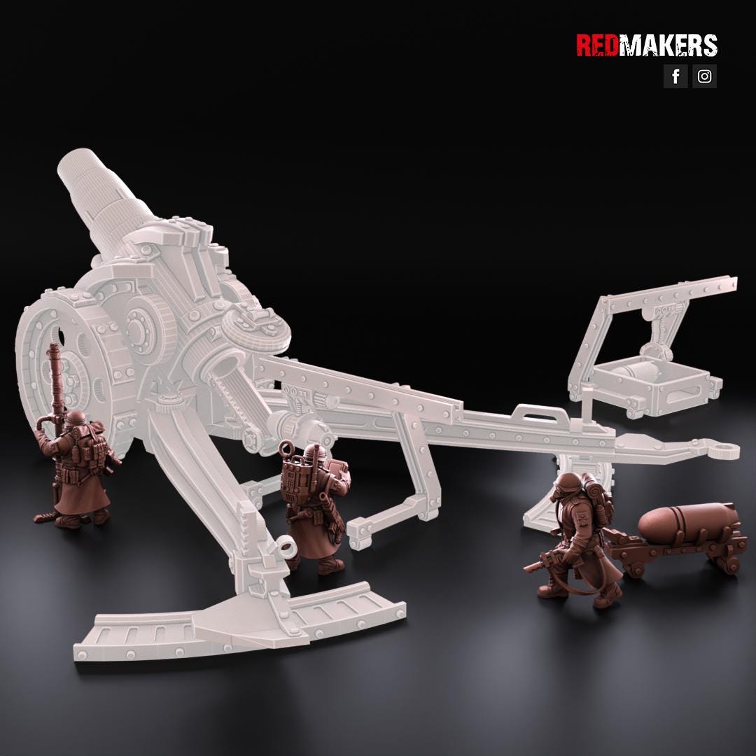 Red Makers Steel Guard Artillery Crew x10 (Custom Order) - product image 3 of 10
