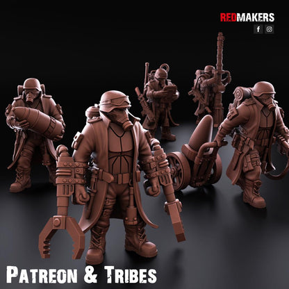 Red Makers Steel Guard Artillery Crew x10 (Custom Order) - product image 1 of 10