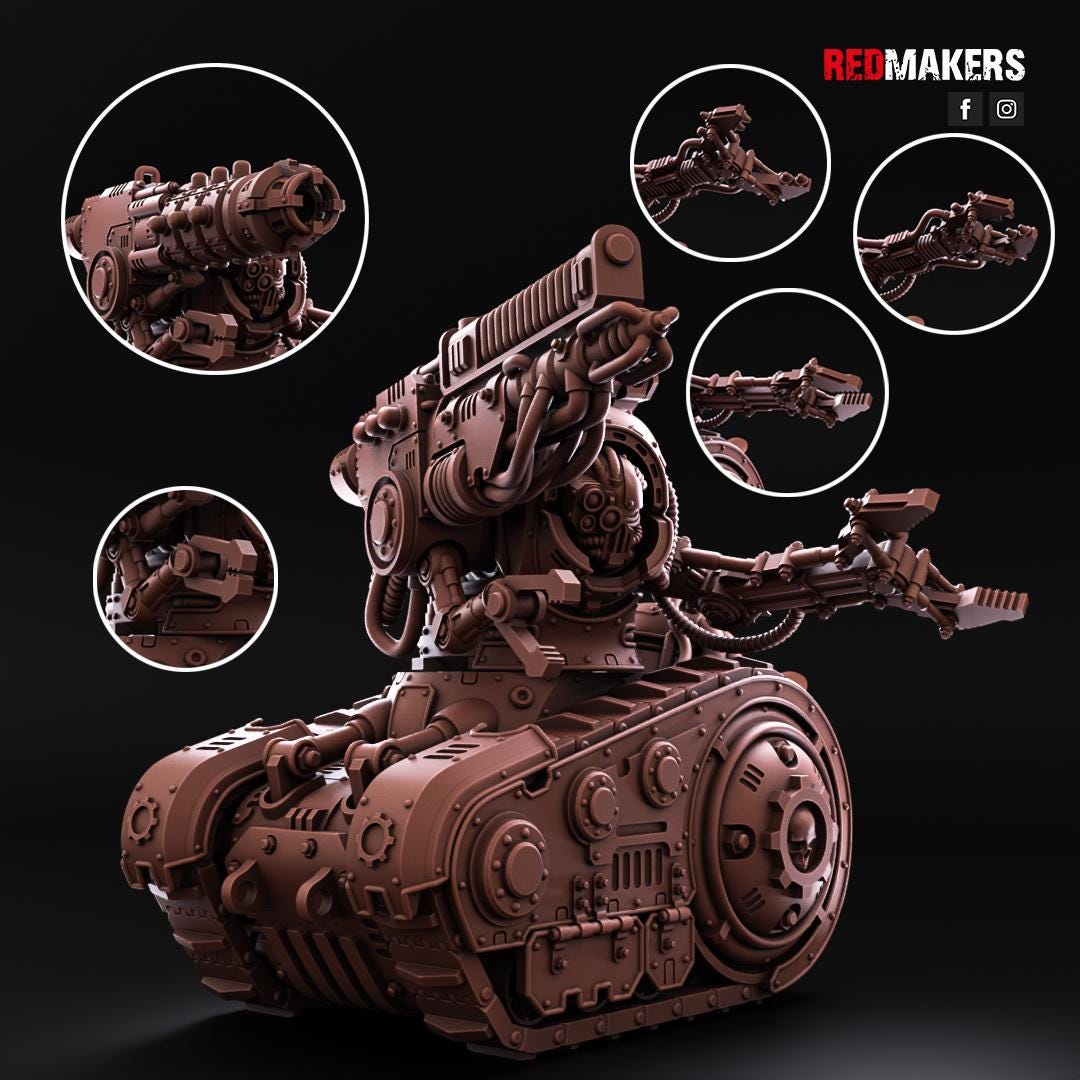 Red Makers Mech-Breacher – Omniforge (Custom Order) - product image 3 of 7