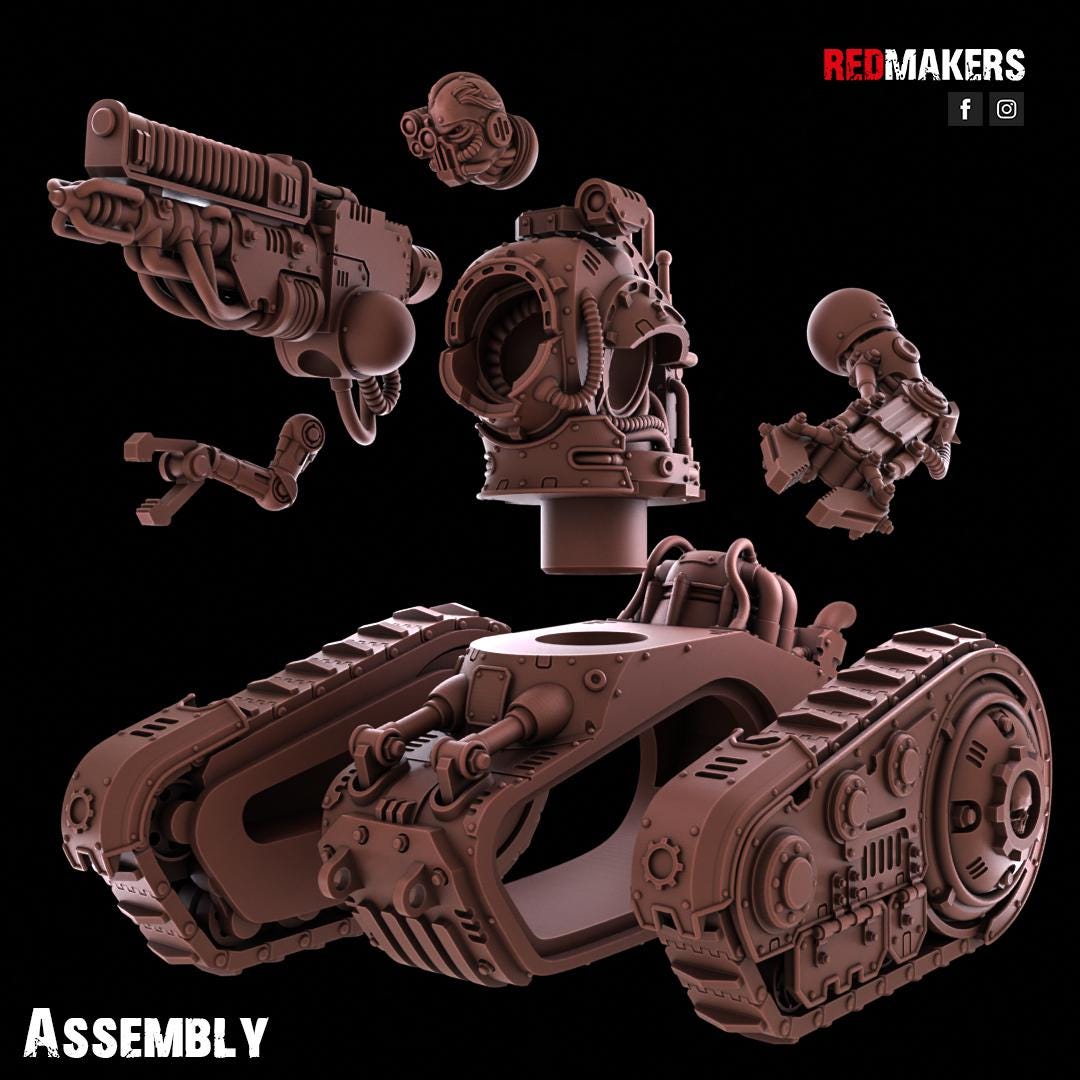 Red Makers Mech-Breacher – Omniforge (Custom Order) - product image 2 of 7