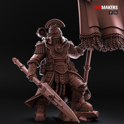 Red Makers Solar Guard Tactical Command Squad x5 (Custom Order) - product image 4 of 5