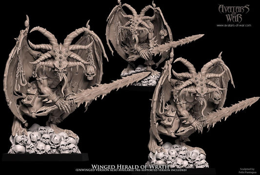 Avatars of War Daemon Herald of Wrath - Fantasy / D&D (Custom Order) - product image 2 of 2