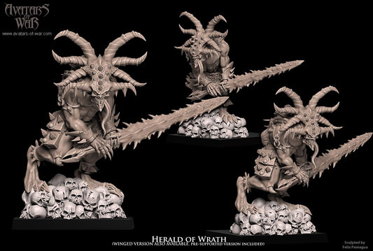 Avatars of War Daemon Herald of Wrath - Fantasy / D&D (Custom Order) - product image 1 of 2