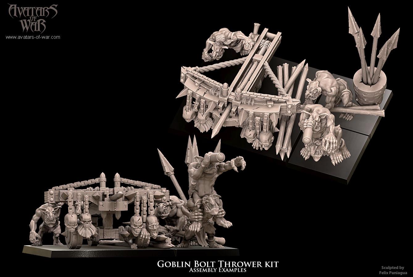 Avatars of War Goblin Bolt Thrower - Fantasy / D&D (Custom Order) - product image 8 of 10