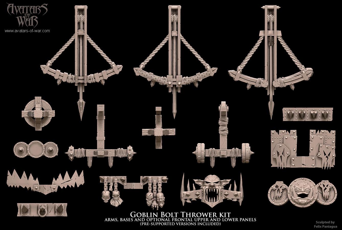 Avatars of War Goblin Bolt Thrower - Fantasy / D&D (Custom Order) - product image 2 of 10
