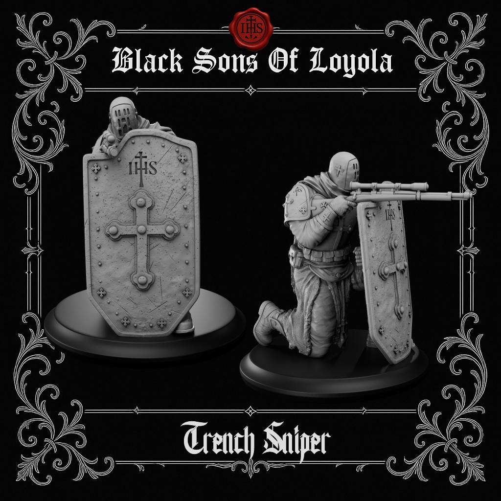 Proxy Realms Sons of Loyola - Trench Zealot Sniper - Trench  Compatible (Custom Order) - product image 1 of 2