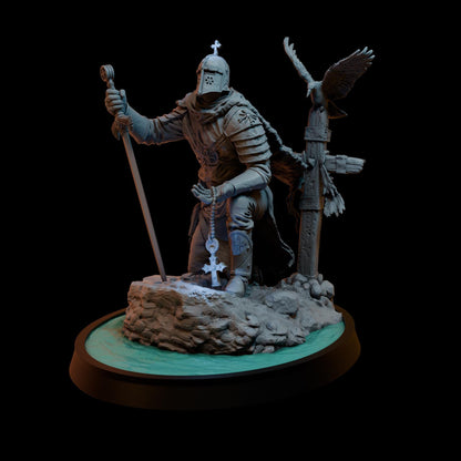 Proxy Realms Sons of Loyola - Iron Torquemada Kneeling - Trench  Compatible (Custom Order) - product image 4 of 4