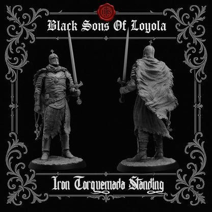 Proxy Realms Sons of Loyola - Iron Torquemada Standing - Trench  Compatible (Custom Order) - product image 1 of 6