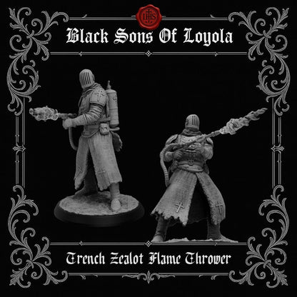 Proxy Realms Sons of Loyola - Trench Zealot FlameThrower - Trench  Compatible (Custom Order) - product image 1 of 7