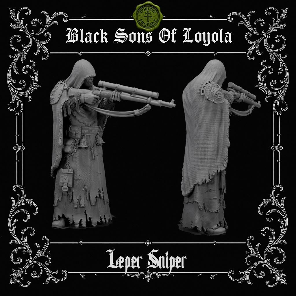 Proxy Realms Sons of Loyola - Leper Brigade Sniper - Trench  Compatible (Custom Order) - product image 2 of 2