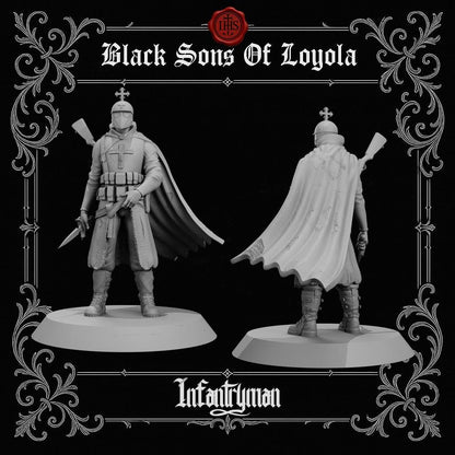 Proxy Realms Sons of Loyola - Infantry Man - Trench  Compatible (Custom Order) - product image 1 of 2