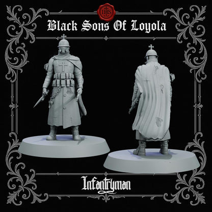 Proxy Realms Sons of Loyola - Infantry Man 2 - Trench  Compatible (Custom Order) - product image 2 of 2