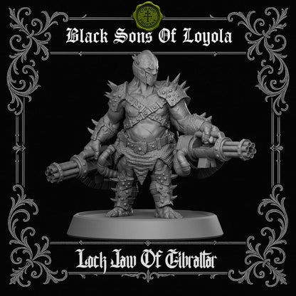 Proxy Realms Sons of Loyola - Lock Jaw Of Gibraltar - Trench  Compatible (Custom Order) - product image 2 of 2