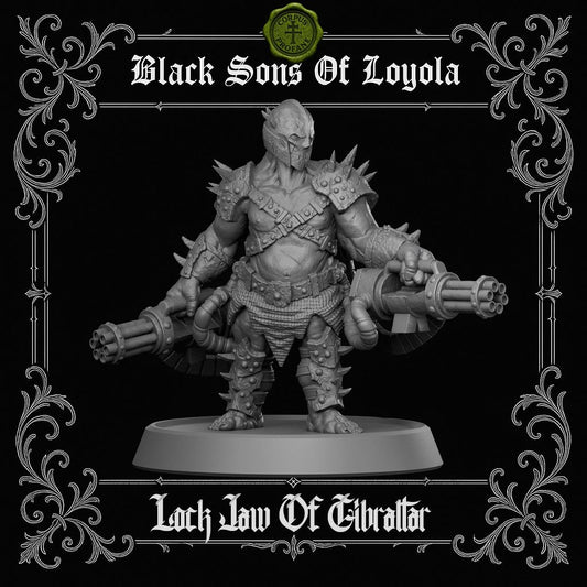 Proxy Realms Sons of Loyola - Lock Jaw Of Gibraltar - Trench  Compatible (Custom Order) - product image 2 of 2