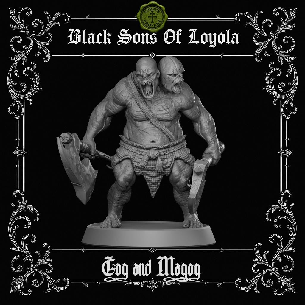 Proxy Realms Sons of Loyola - Gog and Magog - Trench  Compatible (Custom Order) - product image 1 of 2