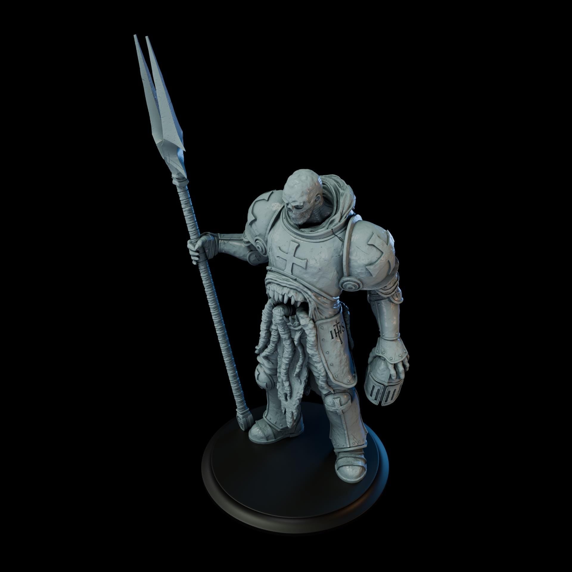 Proxy Realms Sons of Loyola - The Crimson Lancer Mimic - Trench  Compatible (Custom Order) - product image 2 of 4
