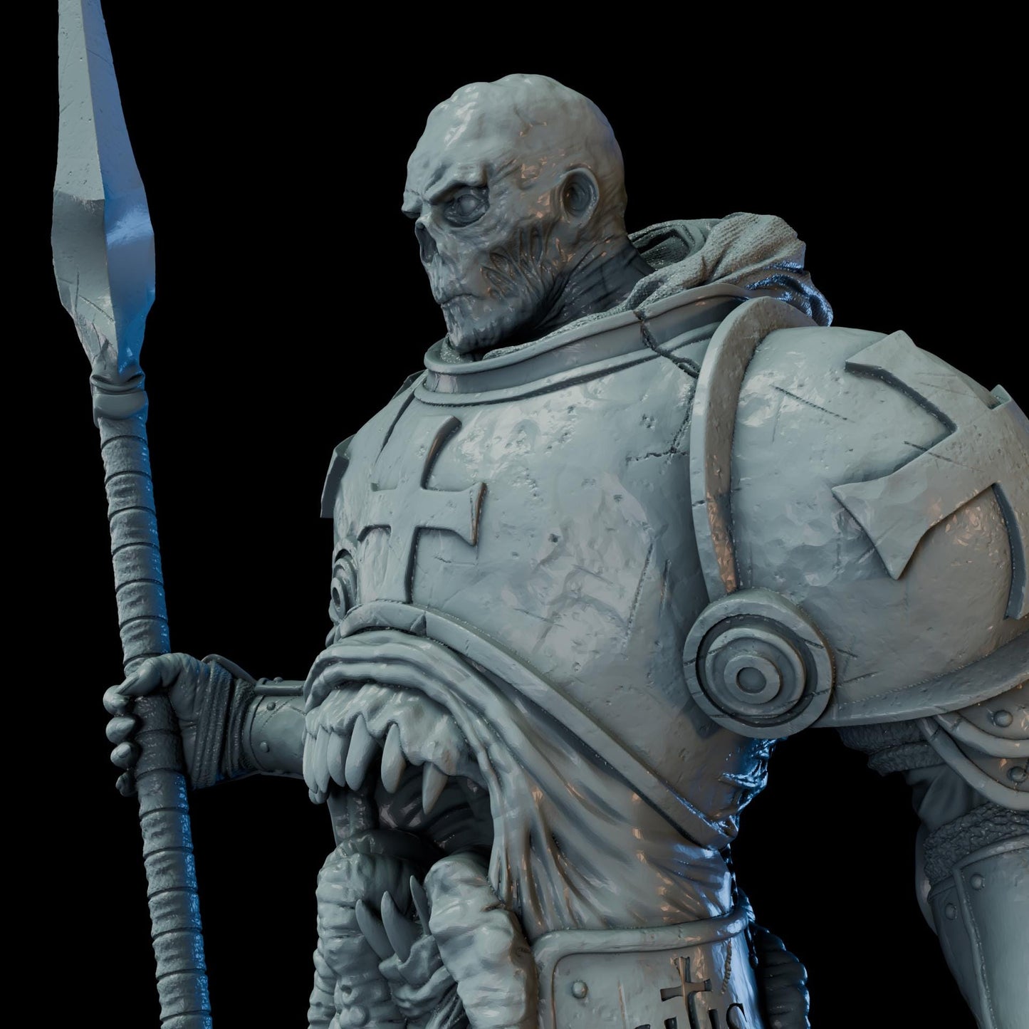 Proxy Realms Sons of Loyola - The Crimson Lancer Mimic - Trench  Compatible (Custom Order) - product image 3 of 4