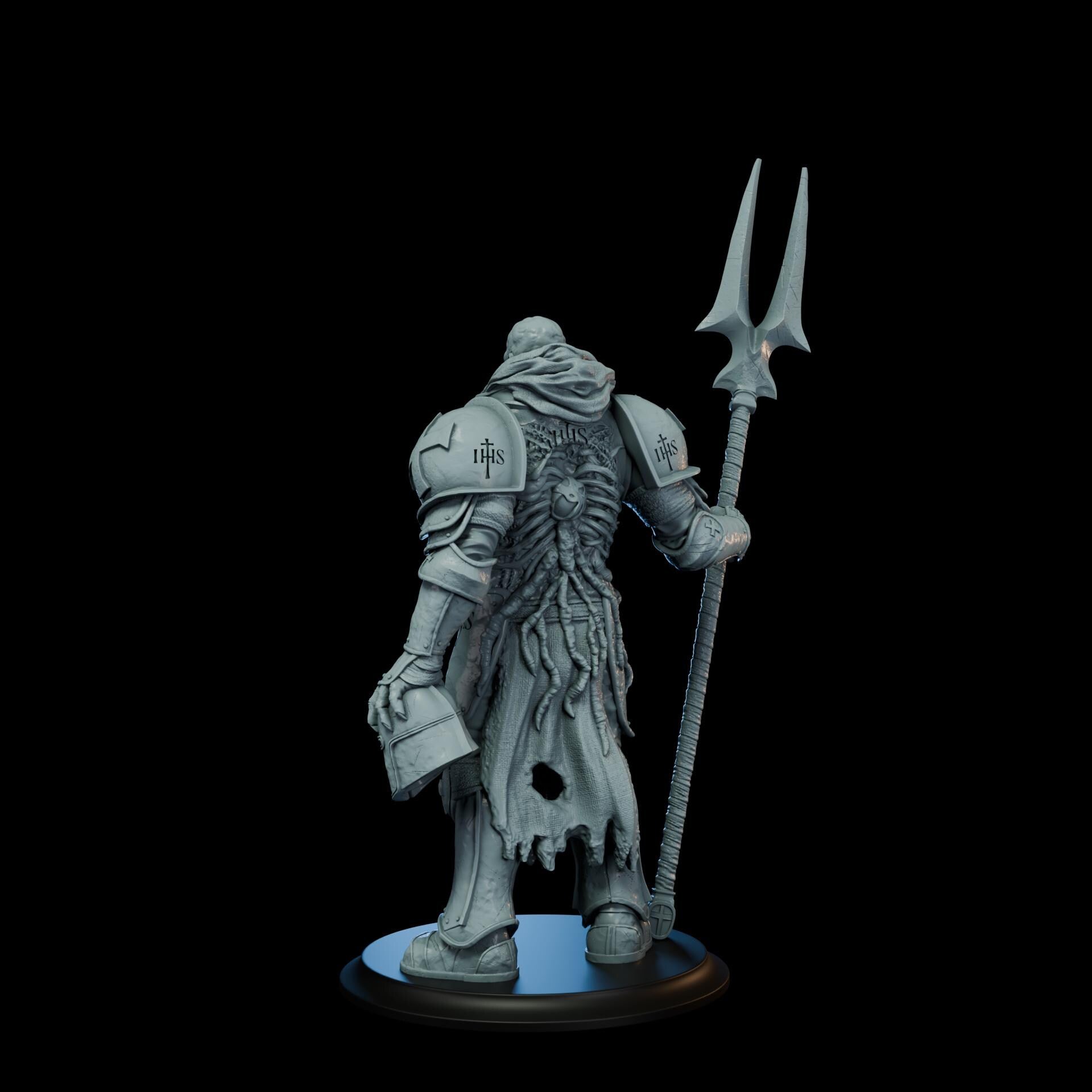 Proxy Realms Sons of Loyola - The Crimson Lancer Mimic - Trench  Compatible (Custom Order) - product image 4 of 4