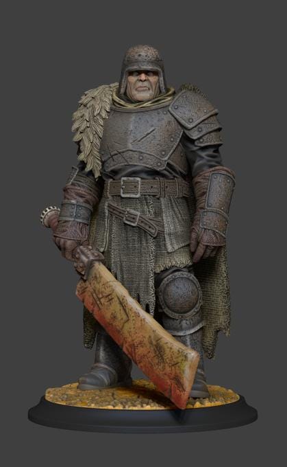 Proxy Realms Sons of Loyola - Sir Wulfric the Grim - Trench  Compatible (Custom Order) - product image 1 of 3