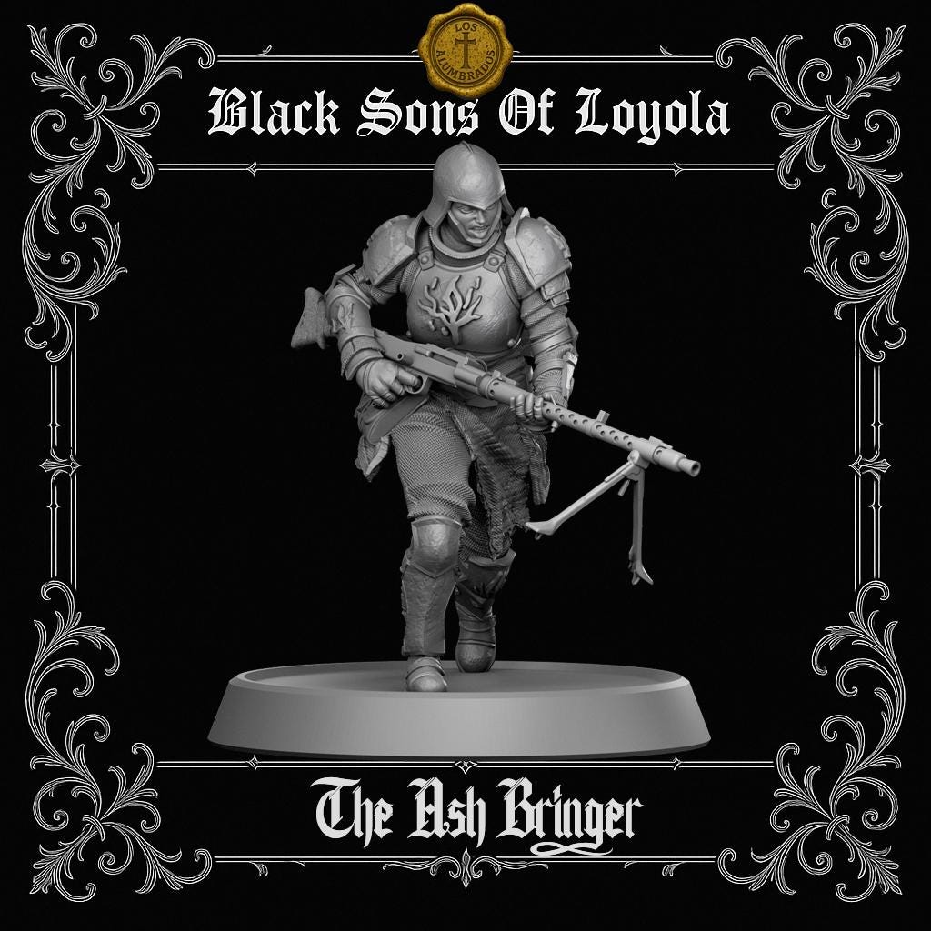 Proxy Realms Sons of Loyola - The Ash Bringer - Trench  Compatible (Custom Order) - product image 1 of 2