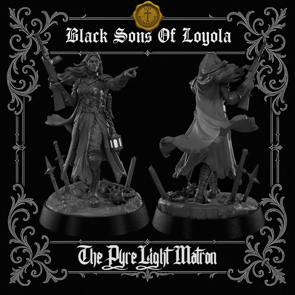 Proxy Realms Sons of Loyola - The Pyre of Light Matron - Trench  Compatible (Custom Order) - product image 1 of 2