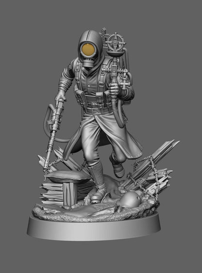 Proxy Realms Sons of Loyola - Self Immolating Priest - Trench  Compatible (Custom Order) - product image 1 of 5