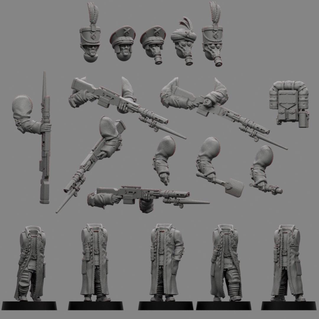 Sedivalle Koszaryn Praefectus x5 - Trench  Compatible (Custom Order) - product image 1 of 2