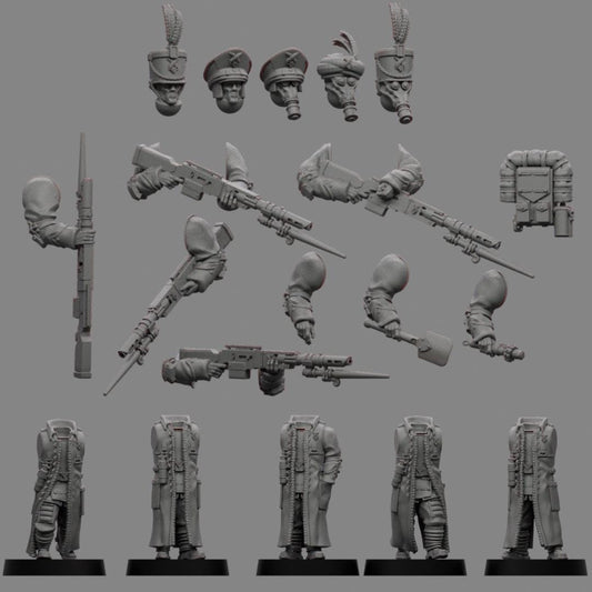 Sedivalle Koszaryn Praefectus x5 - Trench  Compatible (Custom Order) - product image 1 of 2