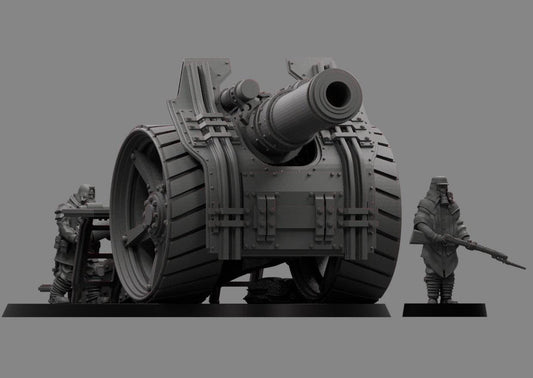Sedivalle Minoris Siege Canon with Crew - Trench  Compatible (Custom Order) - product image 2 of 5