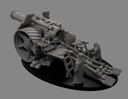 Sedivalle Minoris Siege Canon with Crew - Trench  Compatible (Custom Order) - product image 3 of 5