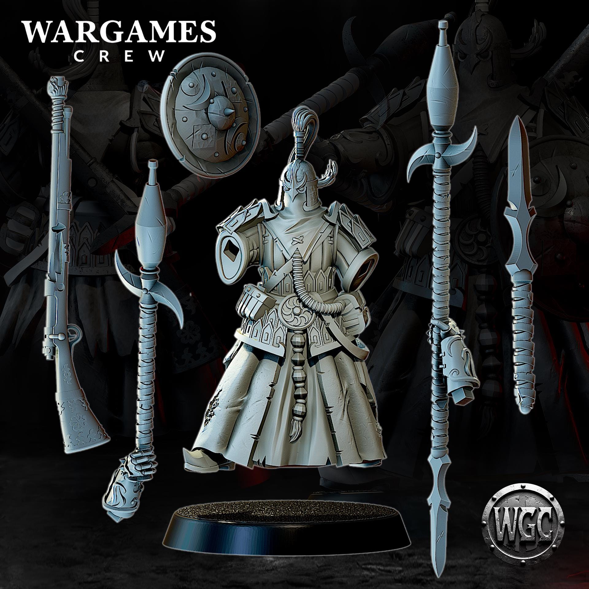 Wargames Crew Mamluk Desert Sentinel - Trench  Compatible (Custom Order) - product image 3 of 3