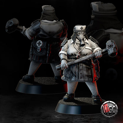 Wargames Crew Brunzhilda Hammerkind - Combat Medic & Anesthetist - Trench  Compatible (Custom Order) - product image 2 of 3