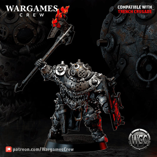 Wargames Crew Abyssal Iron Gorger (HTH weapon) - Trench  Compatible (Custom Order) - product image 1 of 3