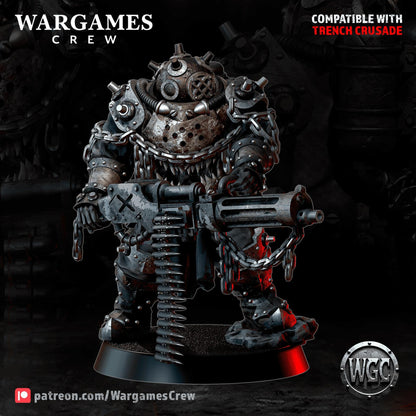 Wargames Crew Abyssal Iron Gorger (shooting weapon) - Trench  Compatible (Custom Order) - product image 1 of 3