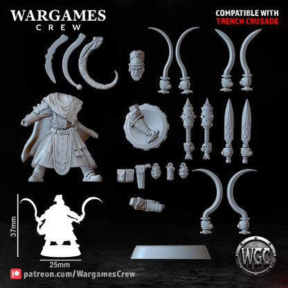 Wargames Crew The Chewa Guard - Trench  Compatible (Custom Order) - product image 6 of 9