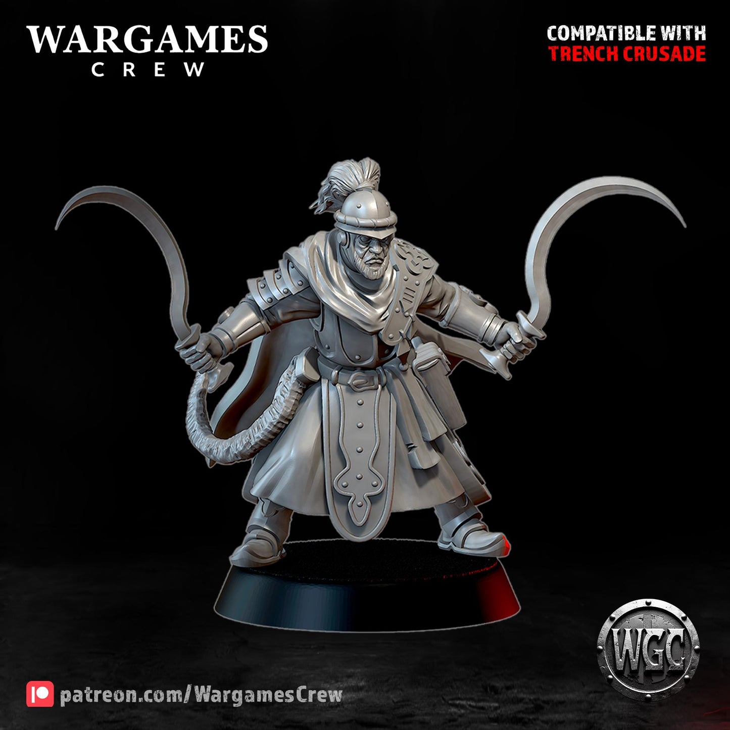 Wargames Crew The Chewa Guard - Trench  Compatible (Custom Order) - product image 4 of 9