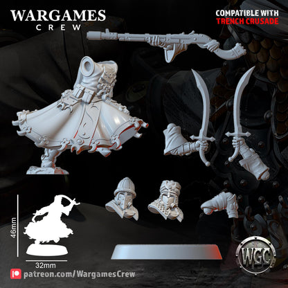 Wargames Crew Dervishes of the Hidden Path - Trench  Compatible (Custom Order) - product image 2 of 5