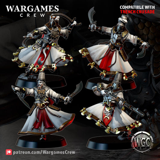 Wargames Crew Dervishes of the Hidden Path - Trench  Compatible (Custom Order) - product image 1 of 5