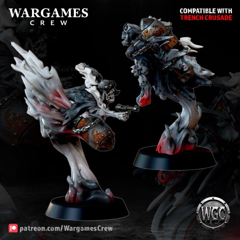 Wargames Crew Kamikaze Phantoms - Trench  Compatible (Custom Order) - product image 2 of 3