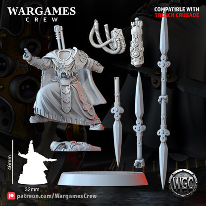 Wargames Crew The Resonant Chewa Mercenary - Trench  Compatible (Custom Order) - product image 4 of 4